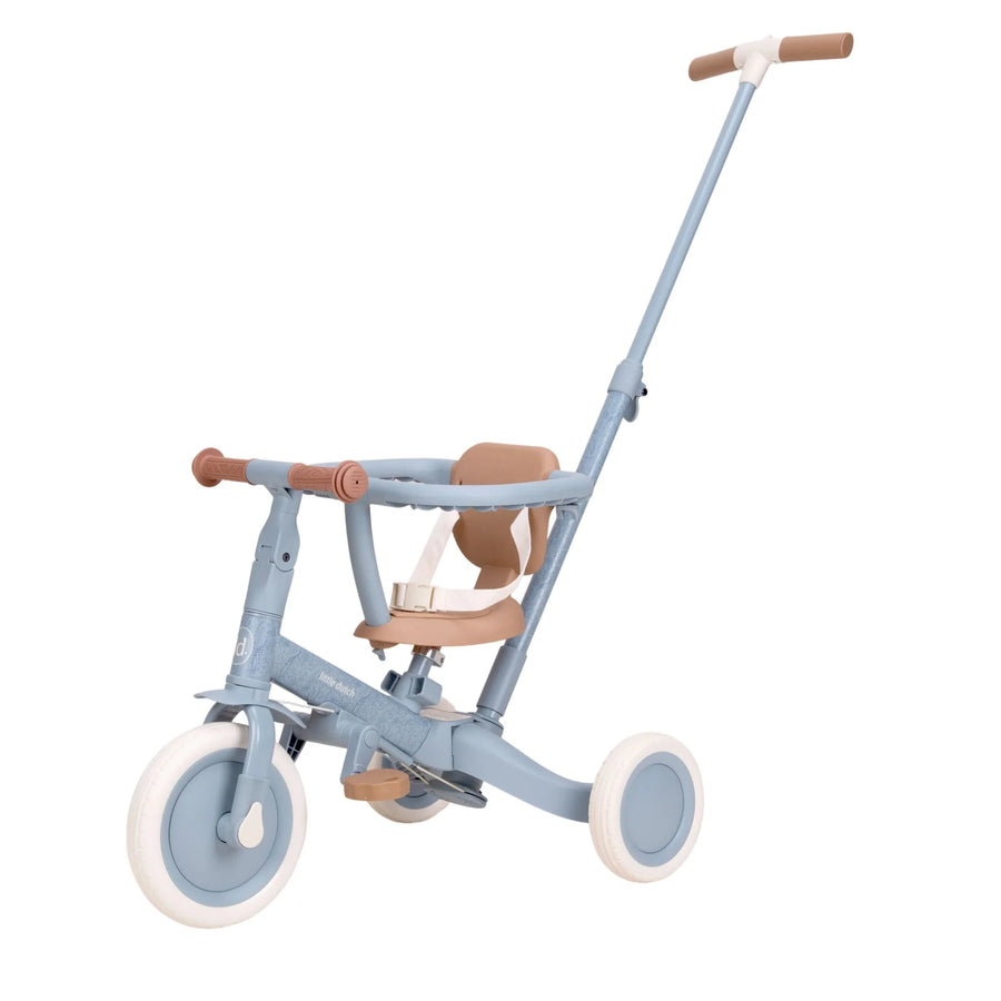 Little Dutch Triciclo 4 em 1 Azul - Safari Friends