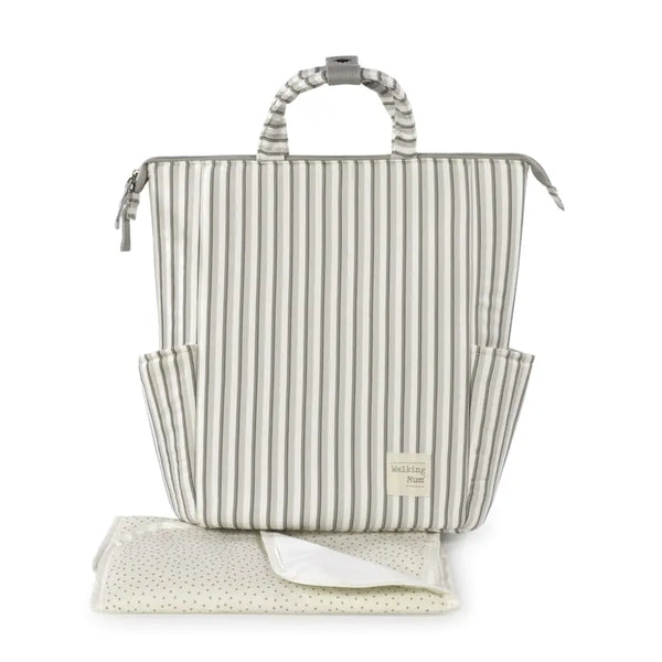 Walking Mum Mochila Botton Riscas