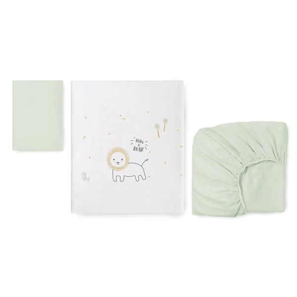 Bonjourbébé Conjunto 3 Peças Lençóis 60x120 Nairobi Mostarda