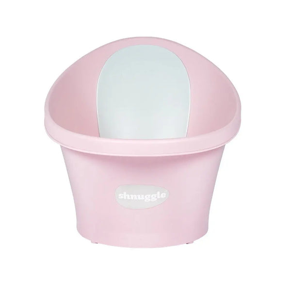 Banheira de Bebé Shnuggle Rosa Encosto Branco
