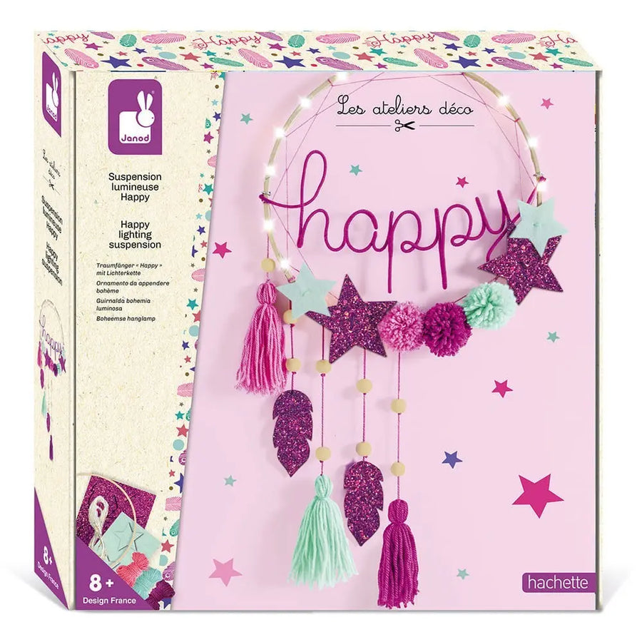 Kit Criativo Janod Pingente de Luz Happy Janod