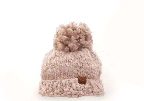 Gorro de Lã Mrs. Ertha Bennie Soft Blush S 8 anos
