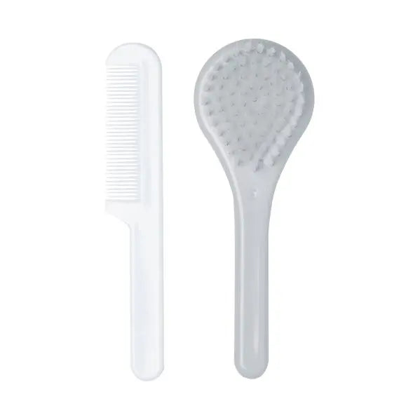 Conjunto de Escova e Pente Luma Light Grey