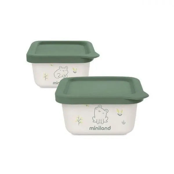 Conjunto 2 Naturset Miniland Frog