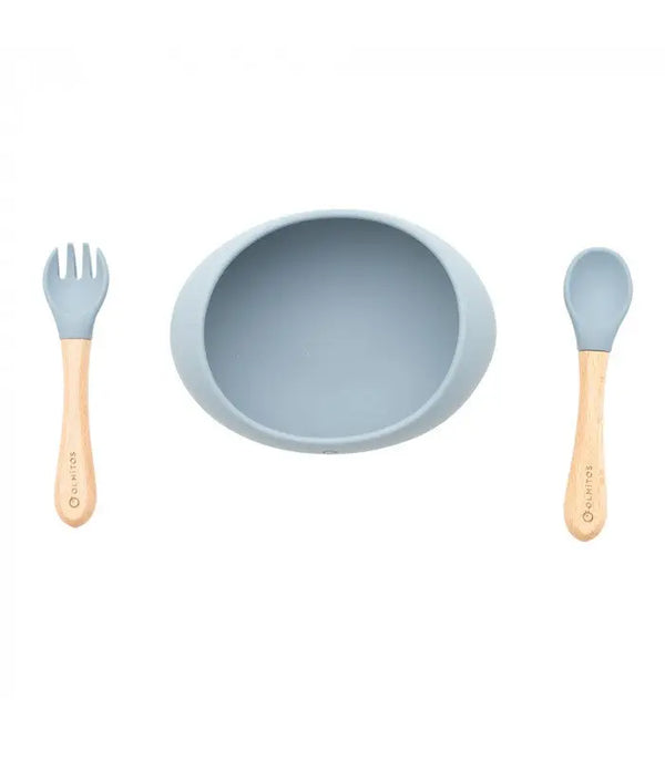 Conjunto de Refeição Olmitos Cinza