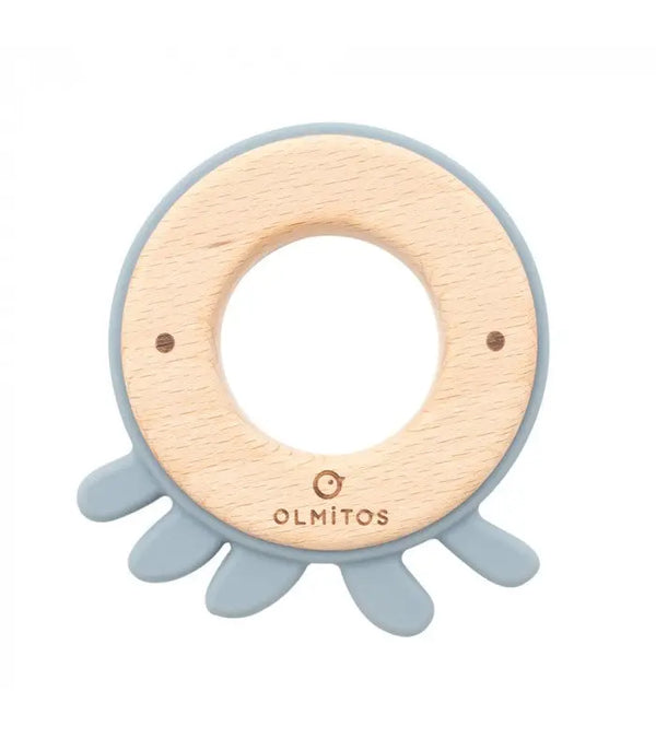 Mordedor de Madeira e Silicone Olmitos Polvo