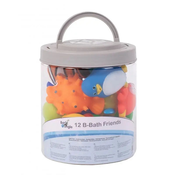 Conjunto de 12 Brinquedos de Banho Bo Jungle