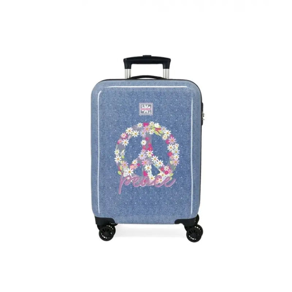 Mala de Viagem Trolley Infantil Roll Road Peace - 55 cm