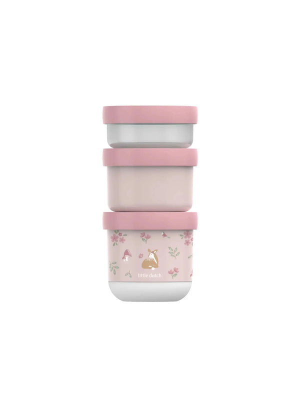 Little Dutch Snackbox Empilhável Mio 3 Peças – Fairy Garden