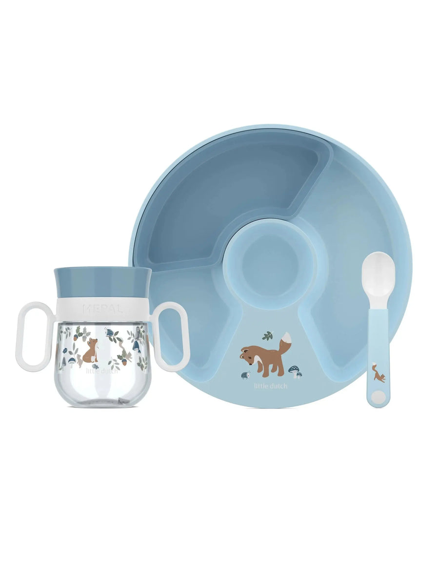 Little Dutch Conjunto Refeição Bebé Mio 3 Peças – Forest Friends Little Dutch