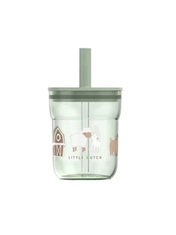 Little Dutch Copo Criança Mio 250ml com Palhinha – Little Farm