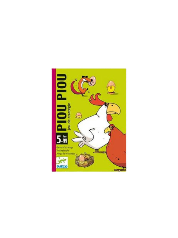 Djeco Jogo Cartas de Estratégia Piou Piou