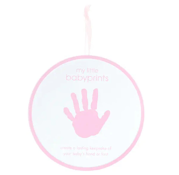 Pearhead Lata Babyprint para Modelar | Rosa Pastel
