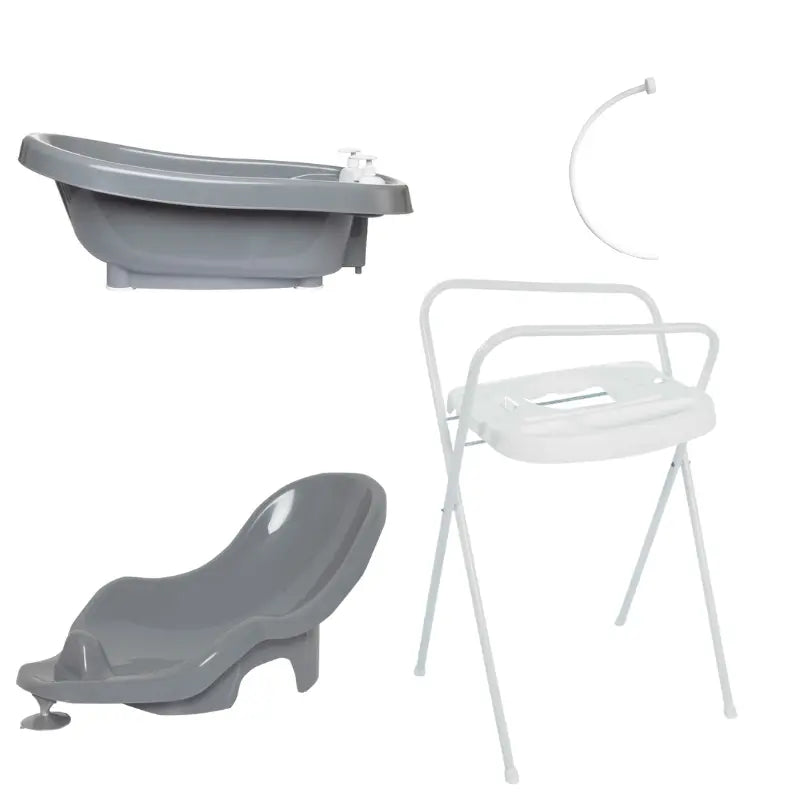 Conjunto de Banheira Thermo Bath Bebe Jou Griffin Grey