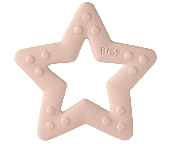 BIBS Mordedor Baby Bitie Estrela Blush