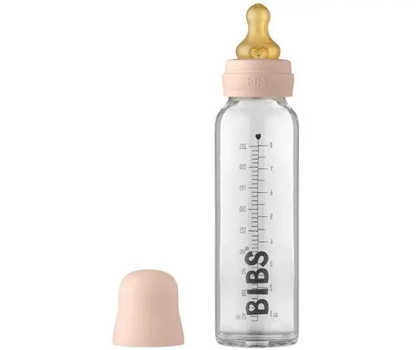 Biberão de Vidro BIBS 225ml Blush