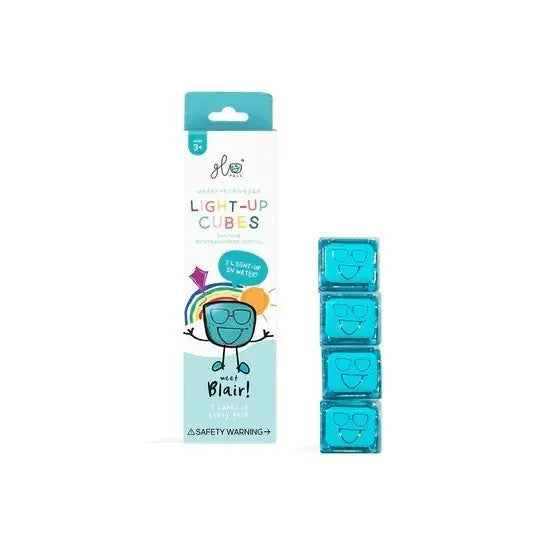 Conjunto 4 Cubos GloPals - Blair Azul