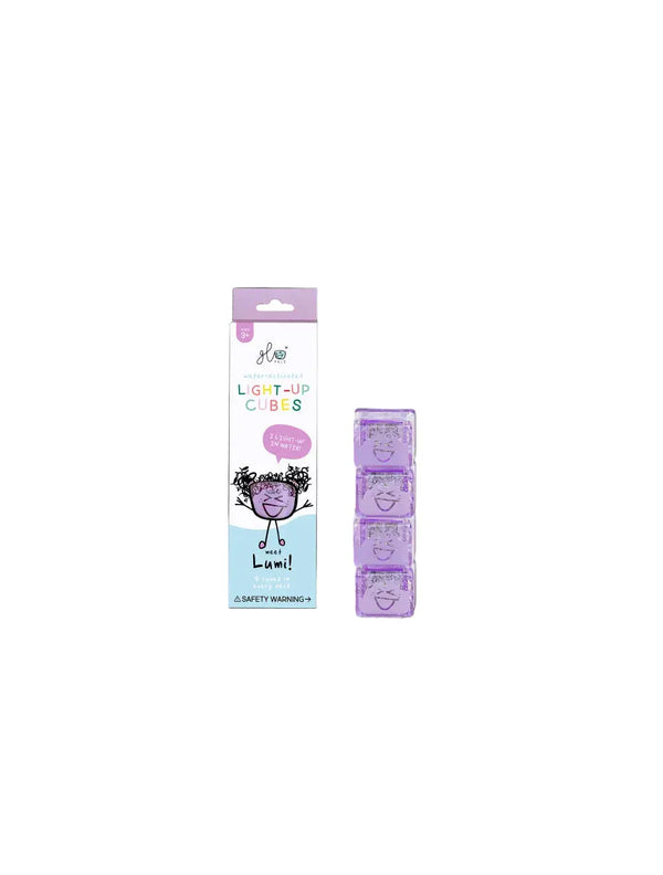 Conjunto 4 Cubos GloPals - Lumi Lila Glopals