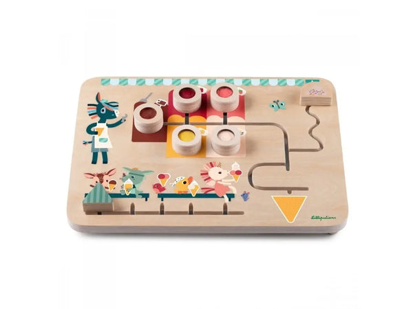 Jogo Geladaria Mix&Match Lilliputiens