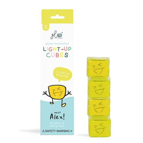 Conjunto 4 Cubos GloPals - Alex Amarelo