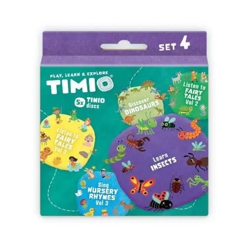 Timio Set 4 Discos Timio