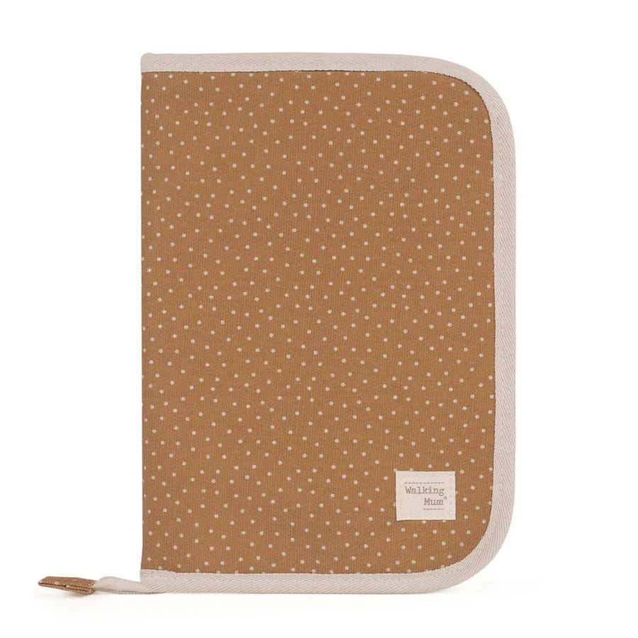 Walking Mum Porta Documentos Polka Dot Poppy Cinnamon Walking Mum