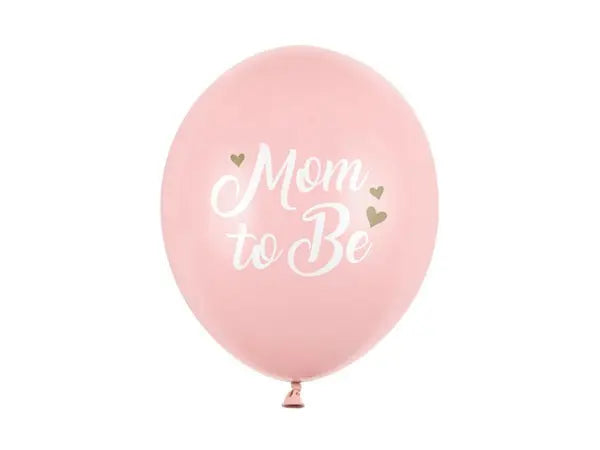 PartyDeco Balões "Mom to Be" 30 cm