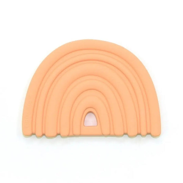 Mordedor Silicone OB Design Arco-Íris Peach