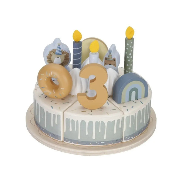 Little Dutch Bolo de Aniversário Azul