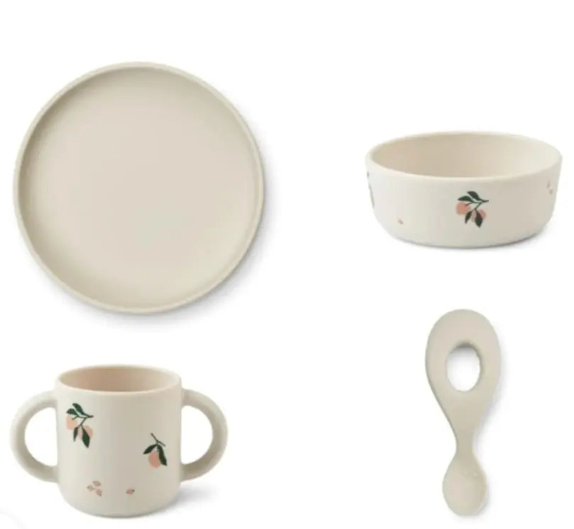 Liewood Conjunto de Refeição Peach Liewood