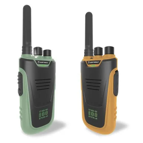 Kidywolf Walkie Talkie Verde e Laranja