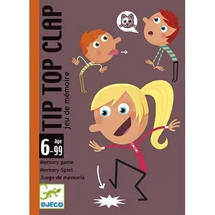 Djeco Jogo Cartas Memória - Tip Top Clap
