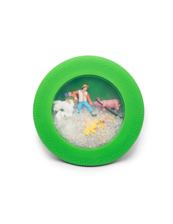 Jellystone Bolsa Sensorial Peekaboo Farm Verde