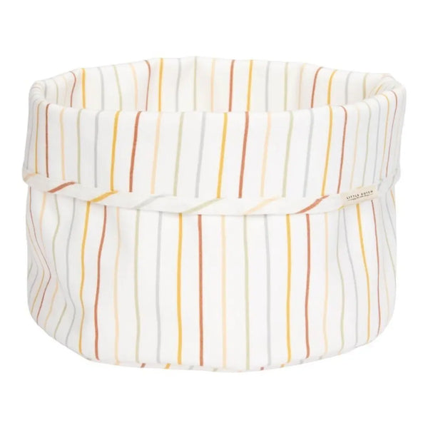 Little Dutch Cesto Redondo Vintage Sunny Stripes