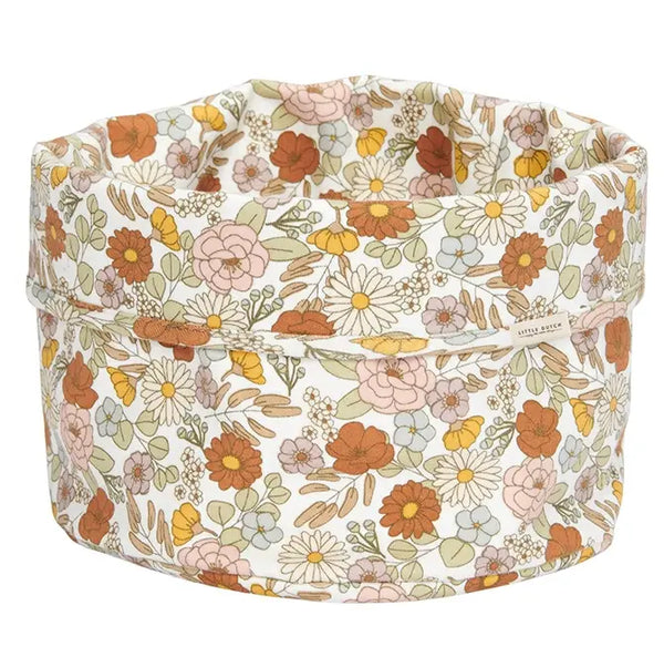 Little Dutch Cesto Redondo Vintage Little Flowers
