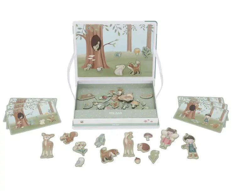 Little Dutch Jogo Magnético – Forest Friends Little Dutch