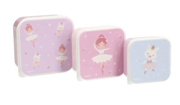 Tutete Conjunto 3 lancheiras Ballet