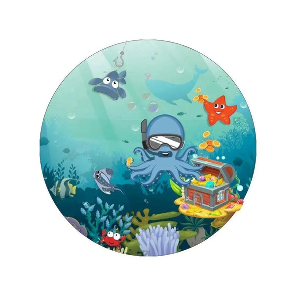 Jellystone Tapete Base Sensorial Under the Sea