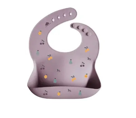 The Cotton Cloud Babete de Silicone Frutas