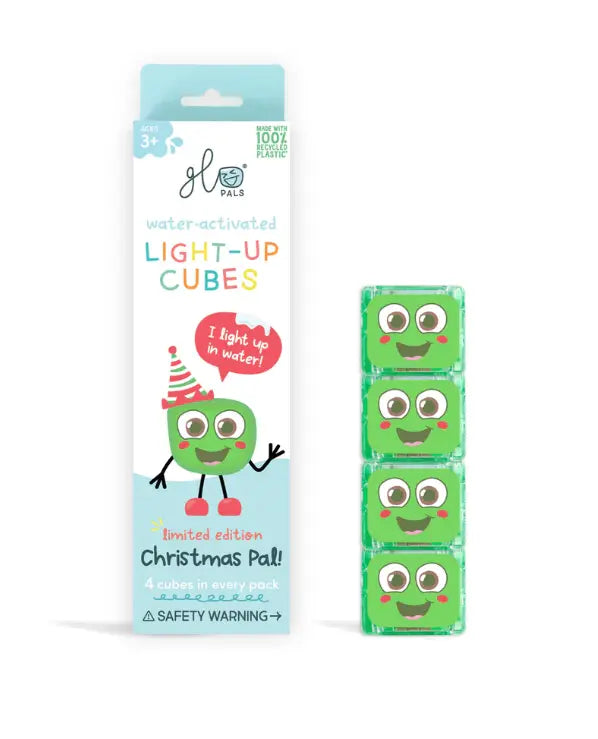 Conjunto 4 Cubos GloPals - Christmas