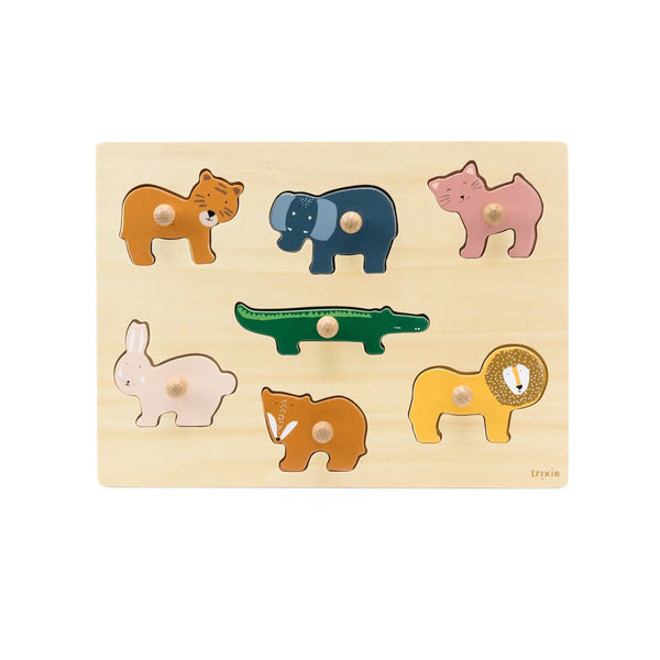 Trixie Puzzle de Animais de Madeira