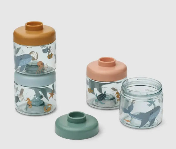 Caixas para Comida de Bebé Liewood Sea Creature