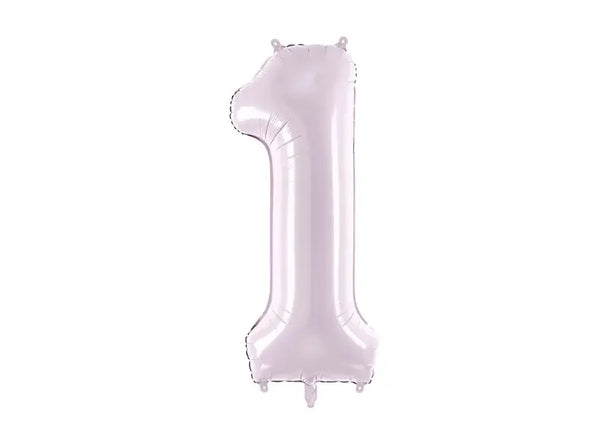 Party Deco Balão Foil Hélio Nº1 Lilás 72cm