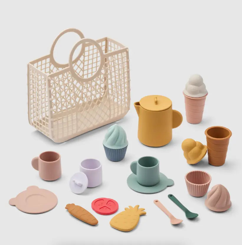Liewood Conjunto Picnic Silicone Elna - Sandy Liewood