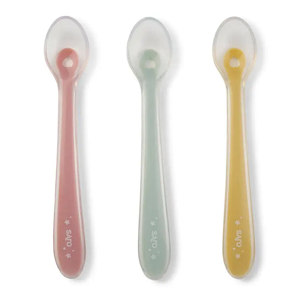 Saro Conjunto Talheres Silicone Rosa