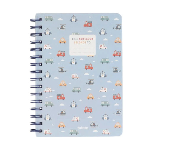 Tutete Caderno Escolar City Cars