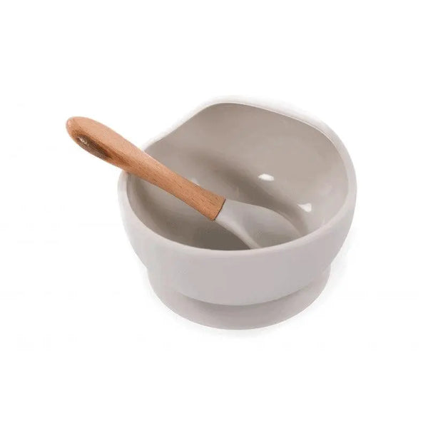 Conjunto de Refeição Bowl Bo Jungle Cinza