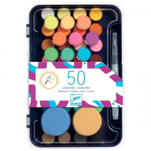 Djeco Palete 50 Aquarelas