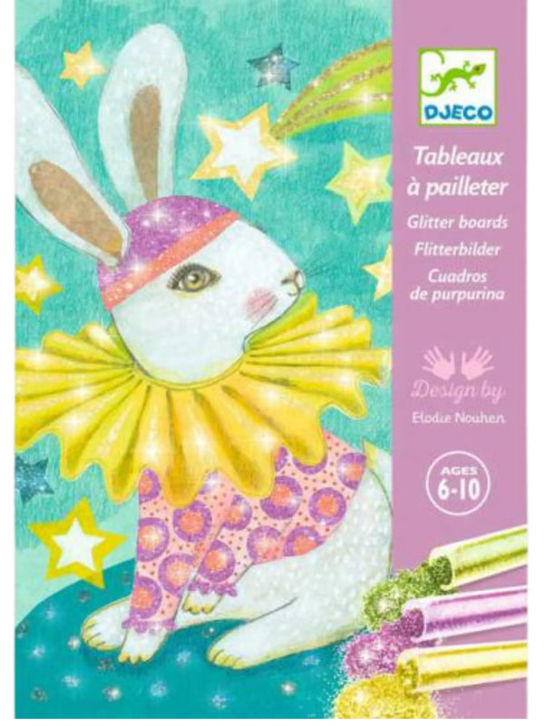 Djeco Jogo Quadros de Glitter Carnaval dos Animais