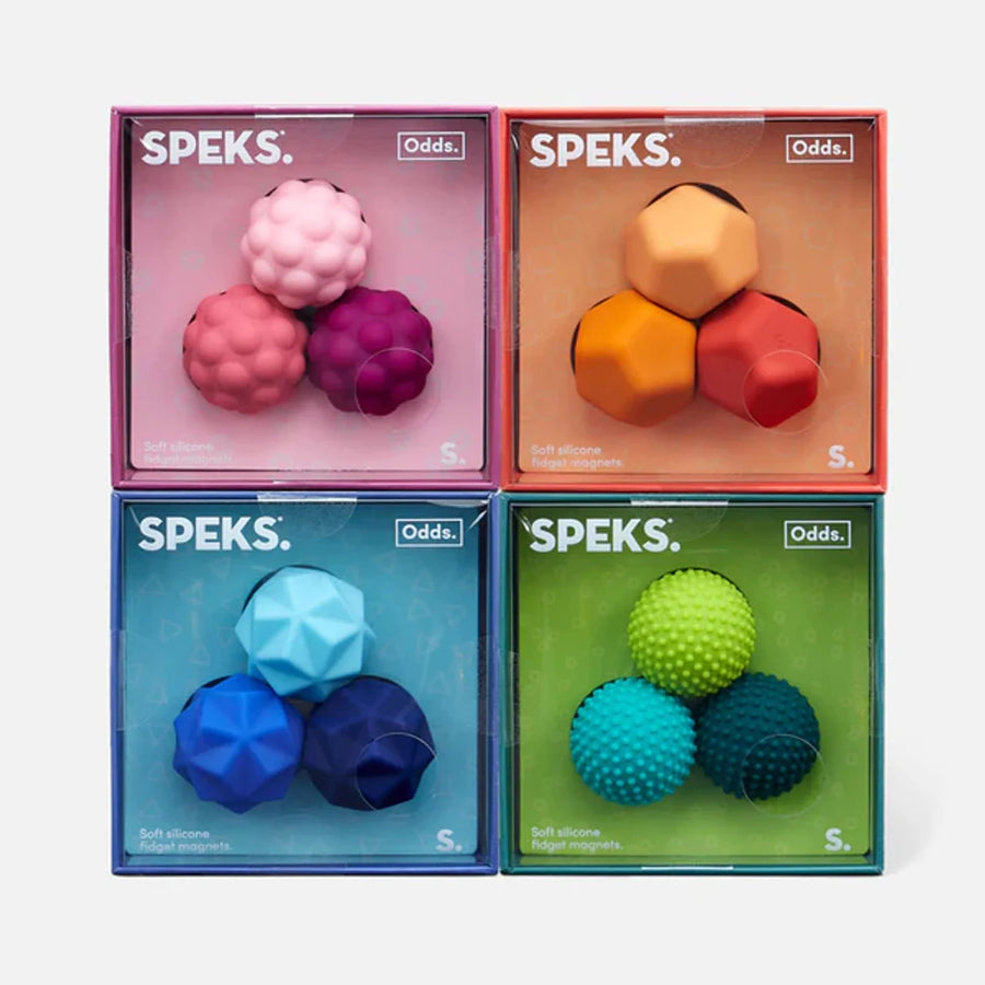 Fidget Sensorial Speks em Silicone